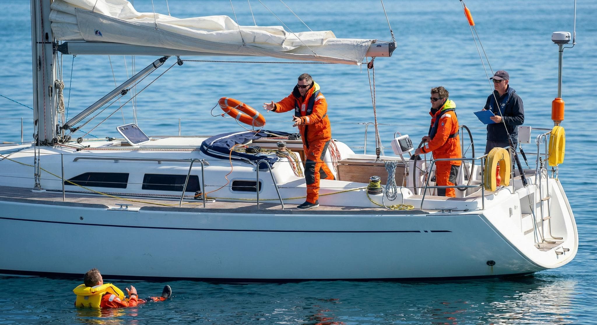 Mann über Bord: Lebensrettende Bergungstechniken, die jede Crew kennen muss