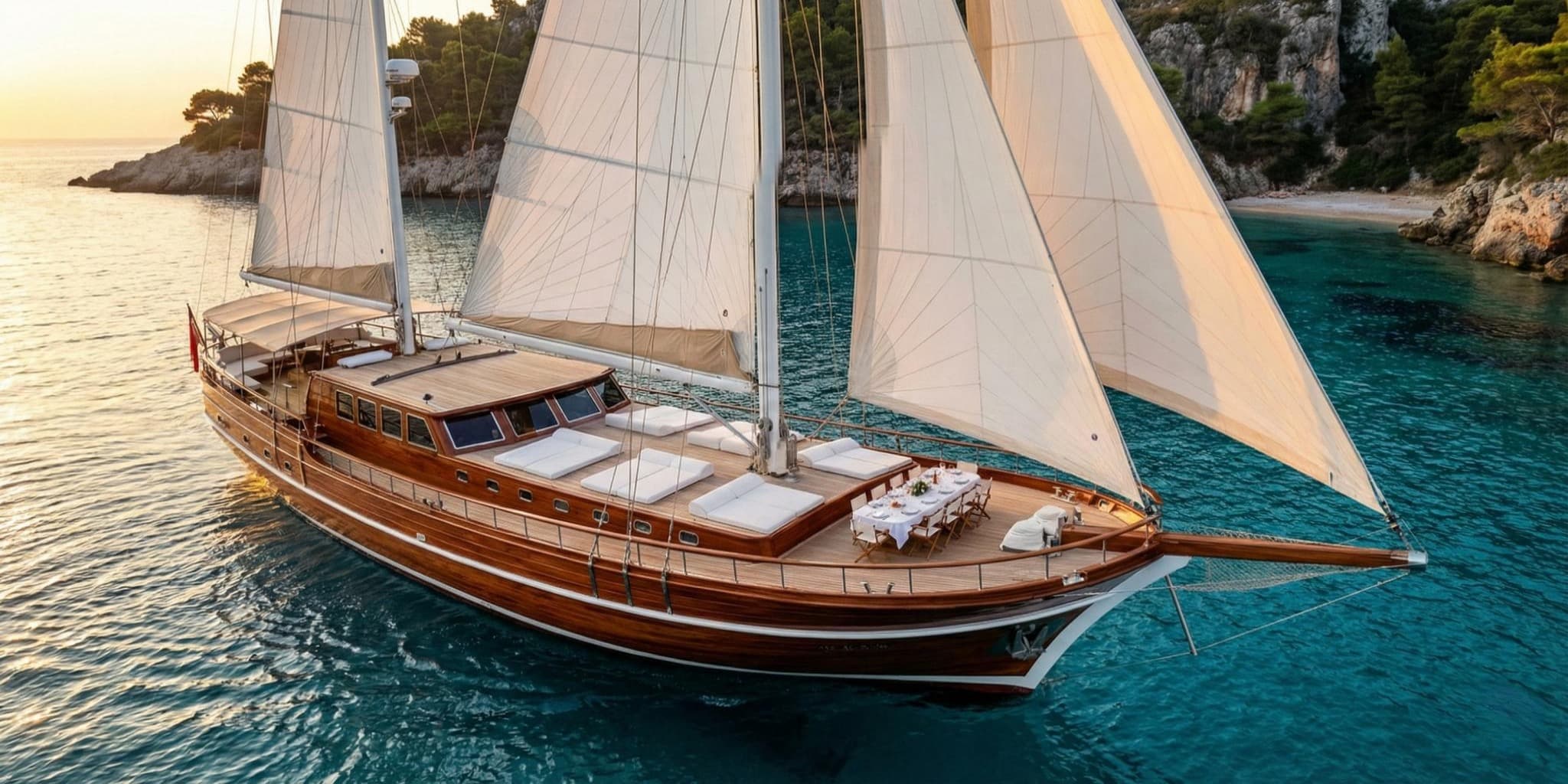 Guía de alquiler de goletas 2026: La fusión de la artesanía tradicional y el lujo moderno